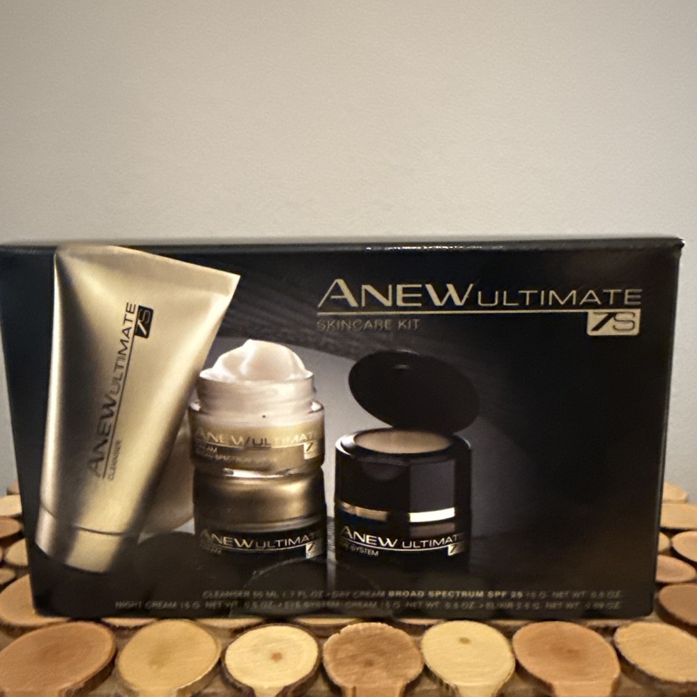 Avon Anew Ultimate Age Defying System Boxed Set 2012 Sealed 4 Piece Set